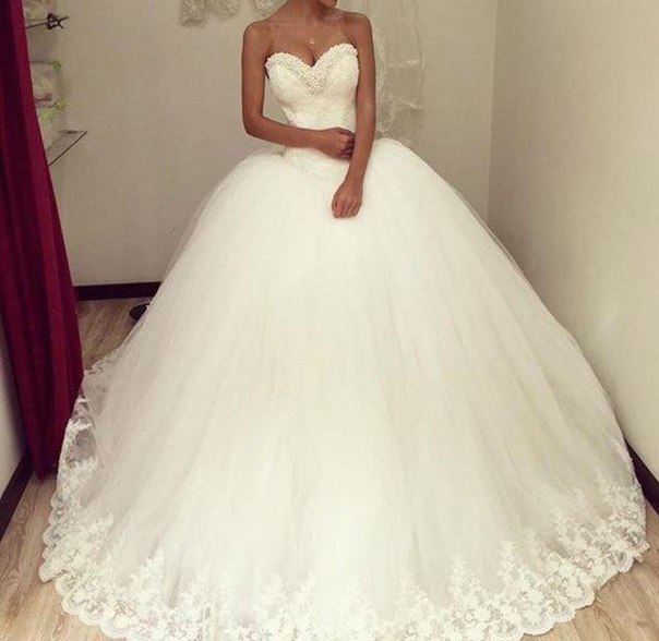 Каждой, кто нажмет на❤, желаю однажды надеть такое!!!