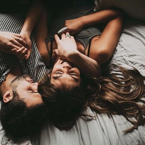 — При всех, ты моя женщина, а наедине, ты мой ребёнок. 
 
(с) муж
